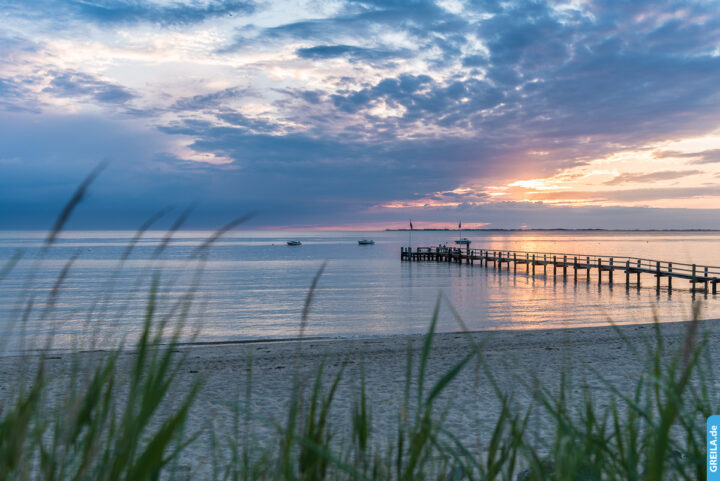 Fotospot Föhr Utersum Sonnenuntergang